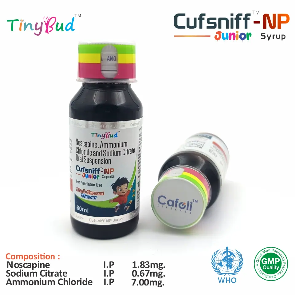 Ammonium Chloride Noscapine Sodium Citrate Syrup PCD Pharma Franchise